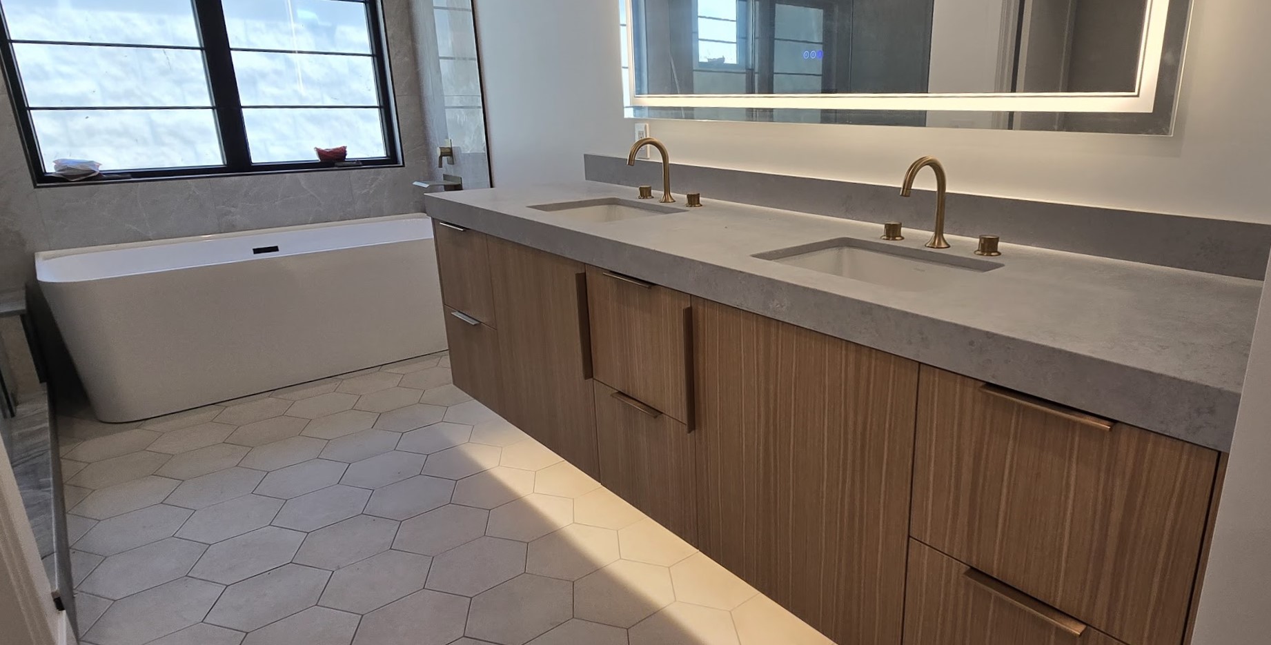 Modern Floating Vanity Design