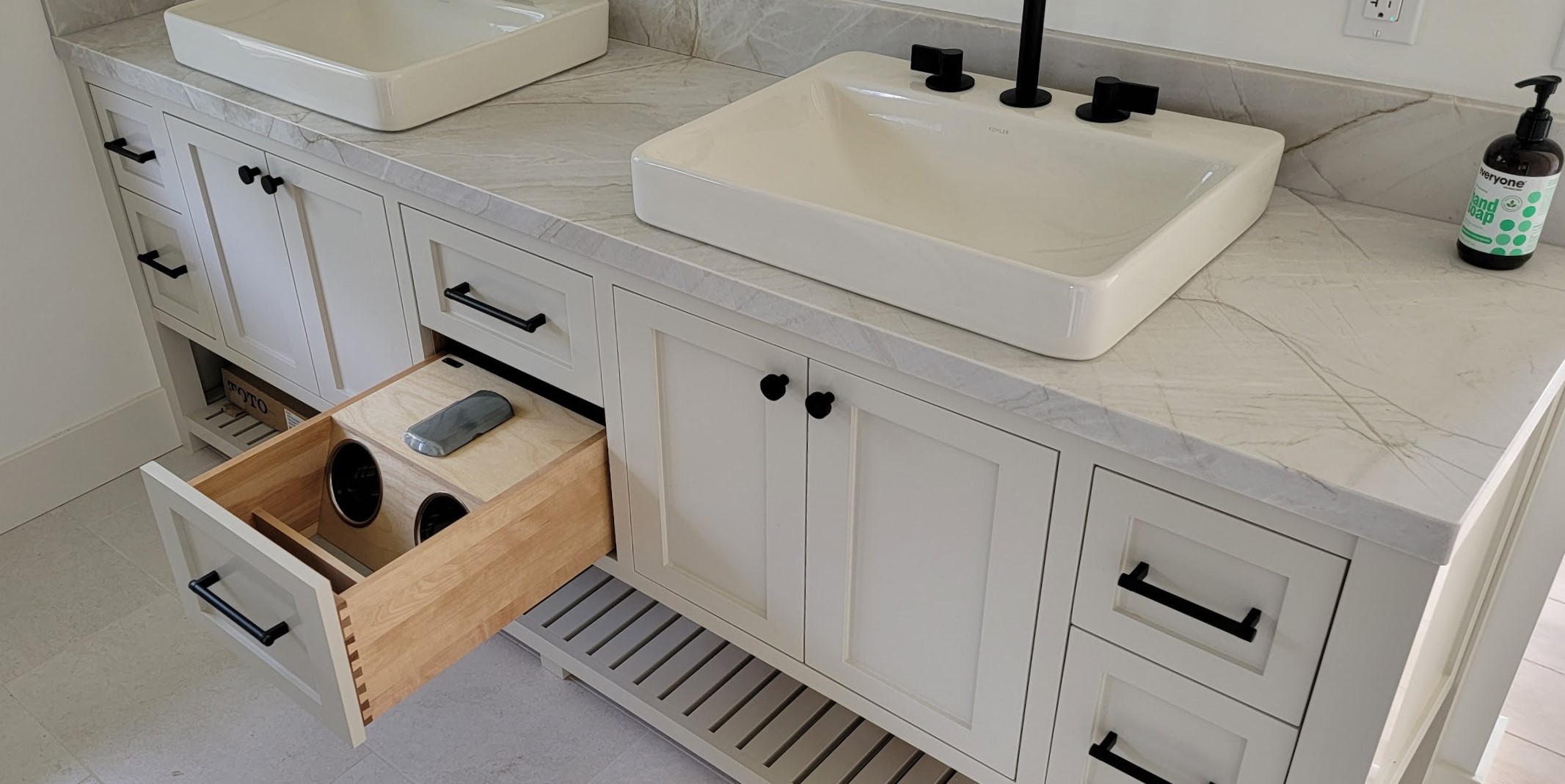 Classic Vanity with Modern Functionality