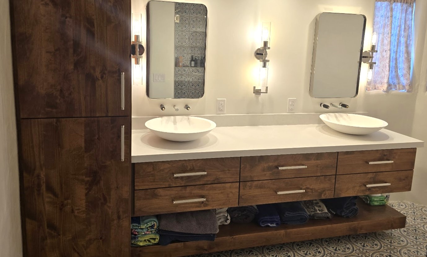 Modern Rustic Vanity Design