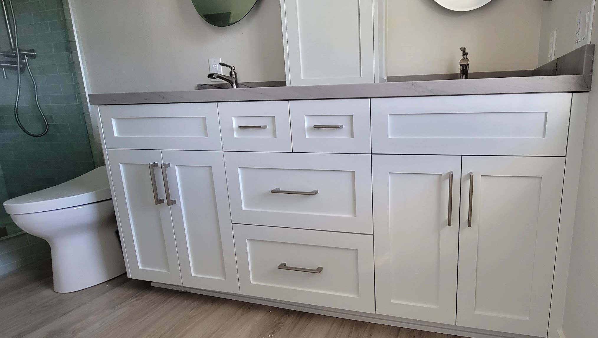 Modern Double-sink Bathroom Vanity