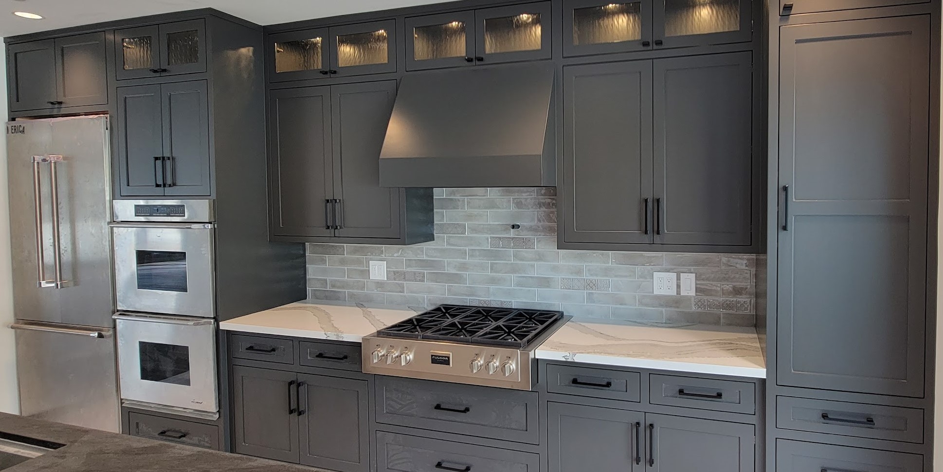 Modern Custom Shaker-Style Kitchen