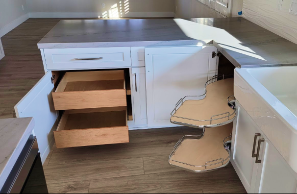 specialty crafted drawers and inserts